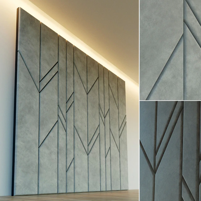 Decorative wall. Soft panel. 14 — Descargar