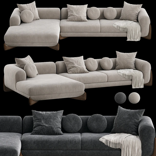 Softbay Porada Modular Sofa — Descargar