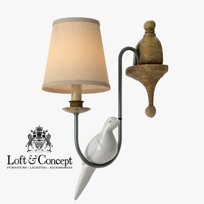 Bra Norman Bird Wall Lamp one — Ver 1