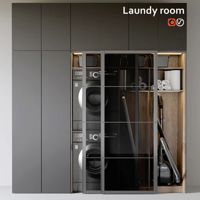 Laundry room — View 1