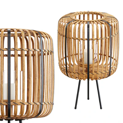 Zara Home - The bamboo decorative candle lamp — Вид 4
