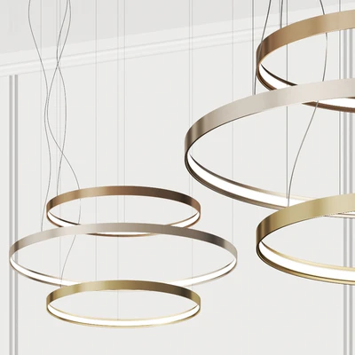 Panzeri Zero Round Pendant Lamps — Ver 1