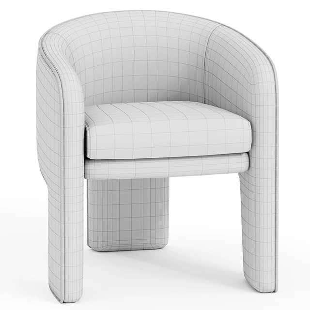 Milo Baughman Armchair velvet — Descargar