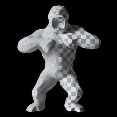 Richard Orlinski Wild Kong — Вид 3