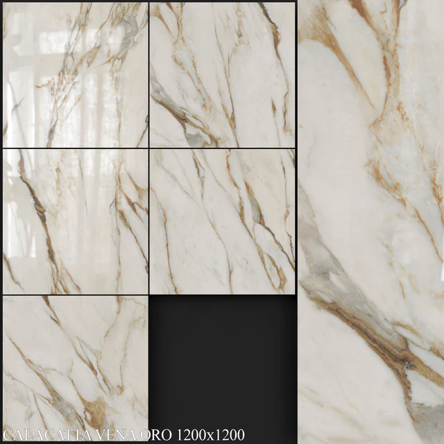 ABK Sensi Signoria Calacatta Vena Oro 1200x1200 — Скачать
