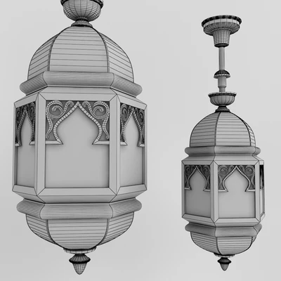 Moroccan chandelier PAVILLON — Ver 2