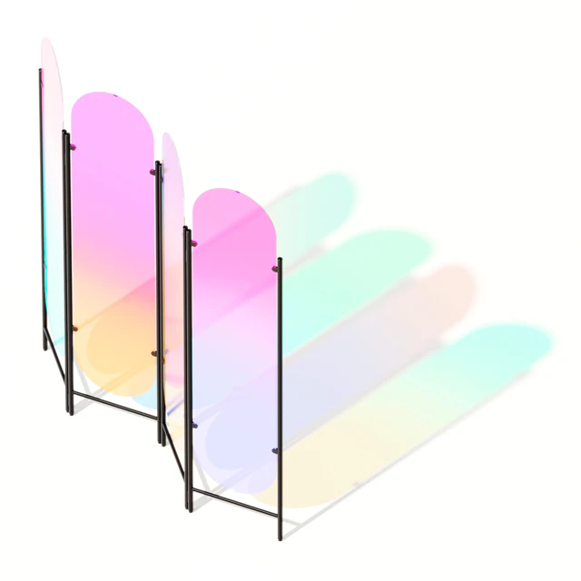 Ширма дихроичное стекло — Скачать