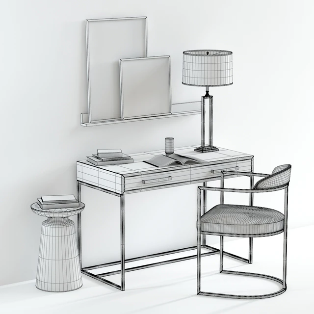 Pottery Barn Fitz desk — Скачать