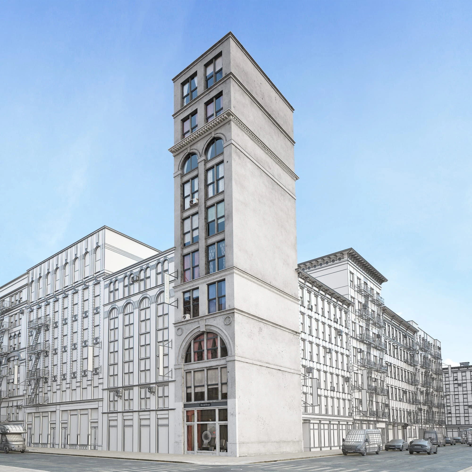 new york style buildings 053 — Скачать