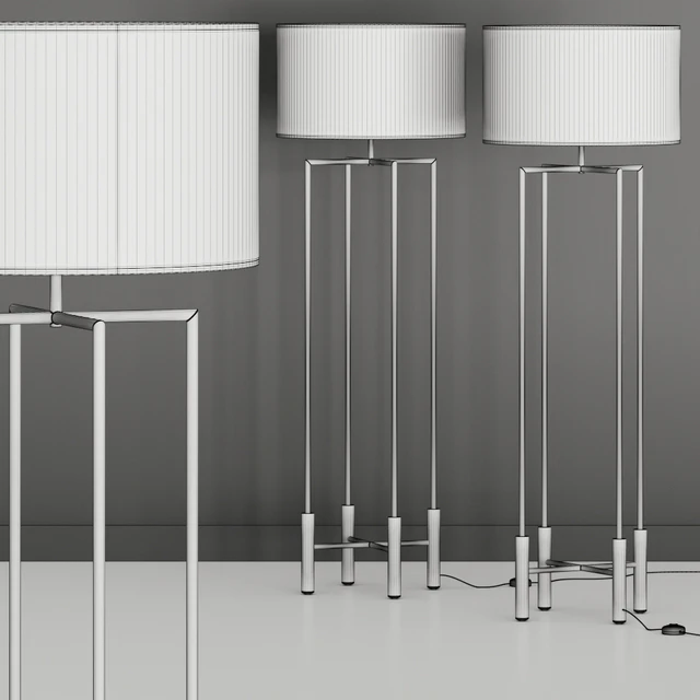 Crate and Barrel Bodil Four Legged Floor Lamp — Скачать