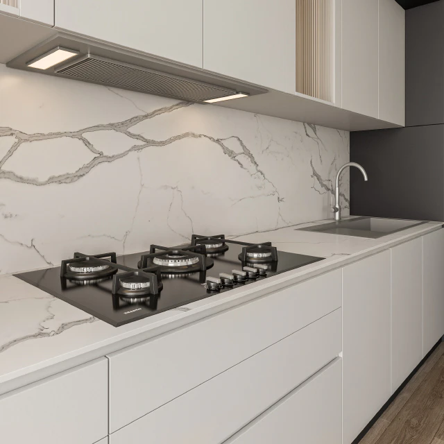 Kitchen Modern - Black and White 41 — Descargar