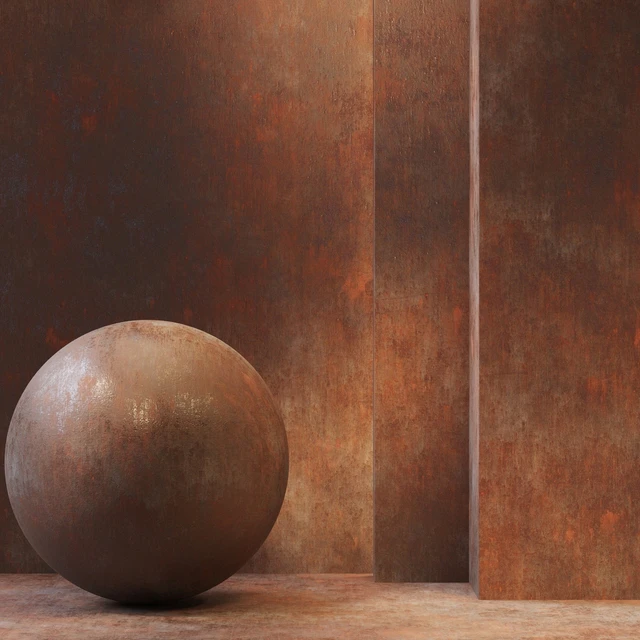 Metal Rust / PBR / Seamless / 4k / set03 — Скачать