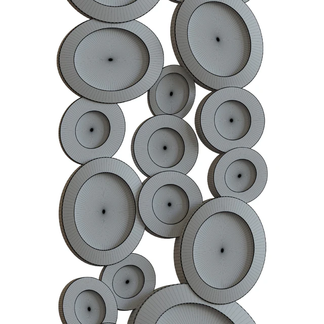 Panel Rings with mirrors — Descargar