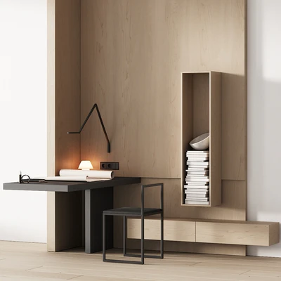 243 office furniture 08 workplace 04 minimal angle zone with cat drawing 01 — Ver 7
