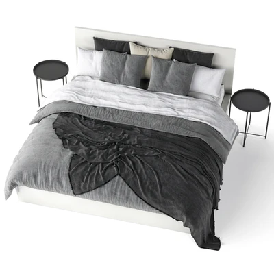 Bed IKEA MALM — Ver 2