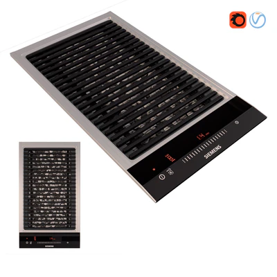 Cooking surface grill SIEMENS — Ver 1