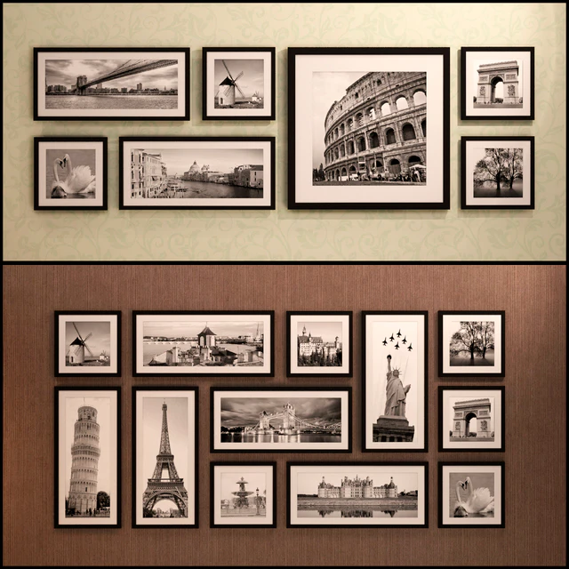 The picture in the frame: 20 pieces - 5 combinations (a collection of 15) Picture Frame — Descargar