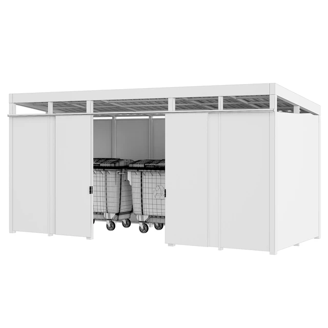 Garbage bins Metal box — Скачать