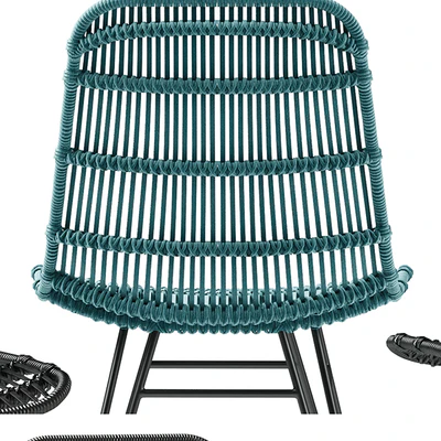 Стол и стулья HKliving Rotan Stoel — Вид 2