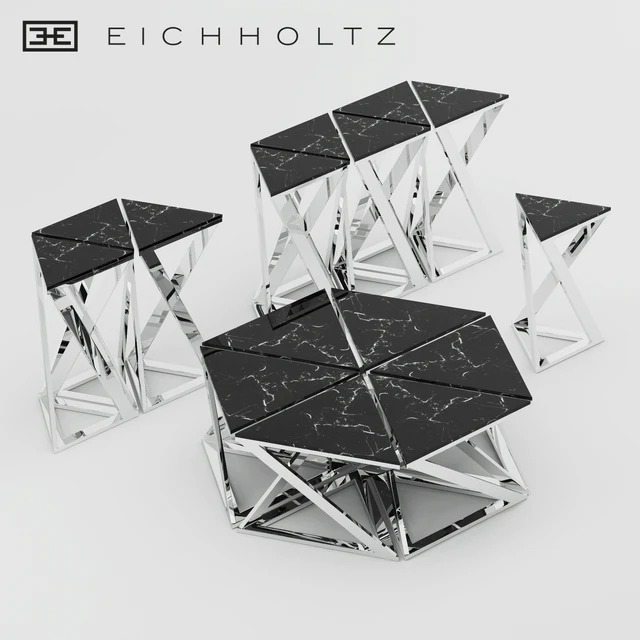 Eichholtz Galaxy table set — Скачать