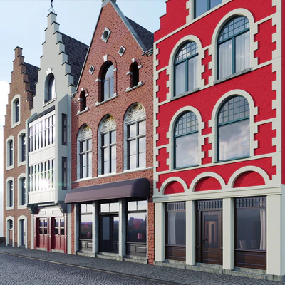 the competition Brugge facades — Ver 3