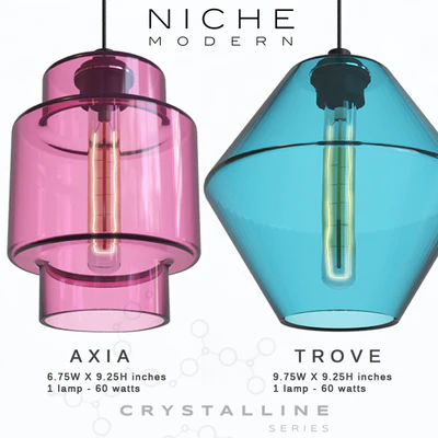 Pendant lights Niche Crystalline — Ver 1