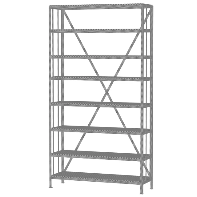 Large metal rack / Большой металлический стеллаж — Скачать
