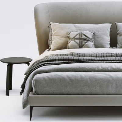 Poliform Gentleman Bed — Ver 4