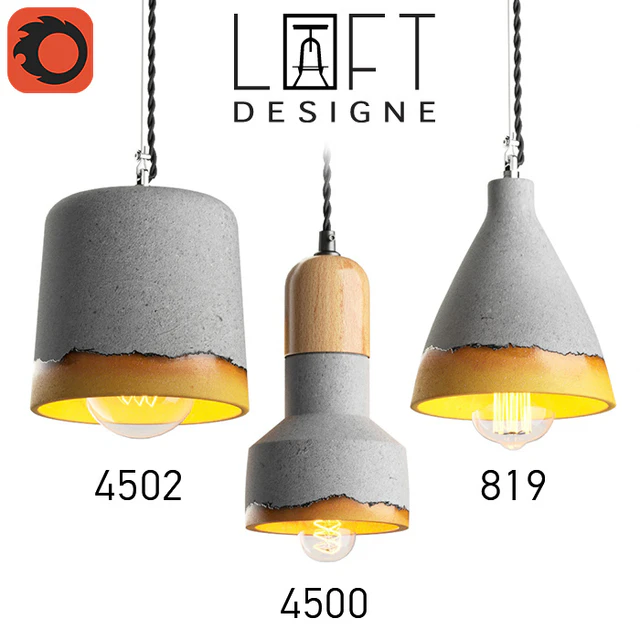 LoftDesigne Pendant Light 4502,4500,819 — Descargar