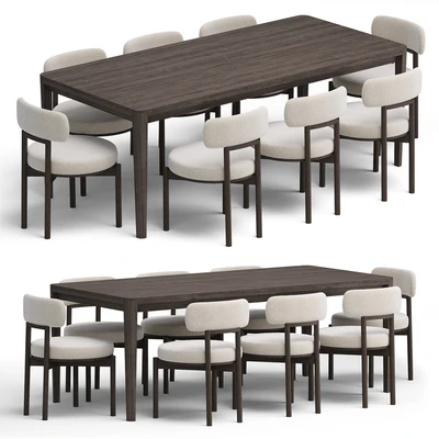 Стул Девис And Reese Dining Table — Вид 7
