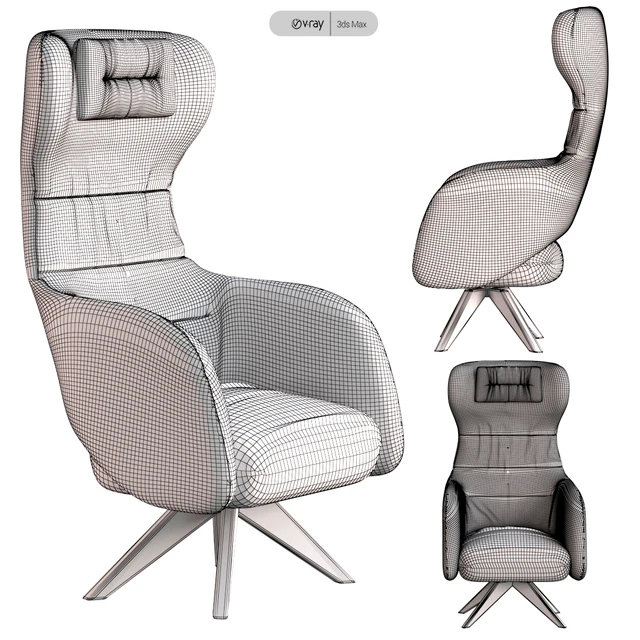 Captain Heaven Soft Armchair — Скачать
