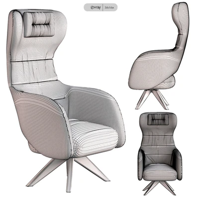 Captain Heaven Soft Armchair — Вид 3