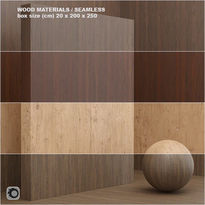 Material wood / veneer (seamless) - set 6 — Ver 1