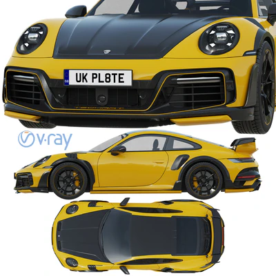 Porsche 911 TECHART GTstreet R 2022 — Ver 5