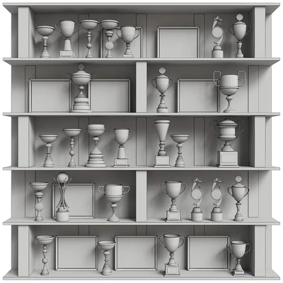 Rack with awards — Ver 7