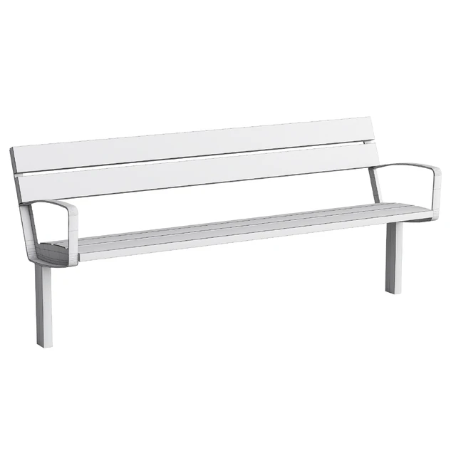 Mmcite Intervera LVR156 LVR157 outdoor park benches — Descargar