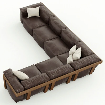 Verde Sofa / letto corner — Ver 3