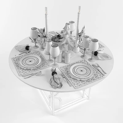 NewYear set table — Ver 3