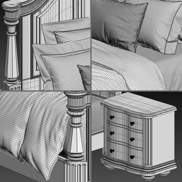 A.R.T. FURNITURE BELMAR PANEL BED (KING SIZE) — Скачать