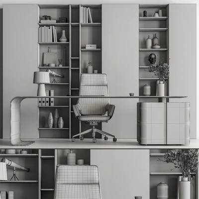 Boss Desk - Office Furniture 622 — Вид 4
