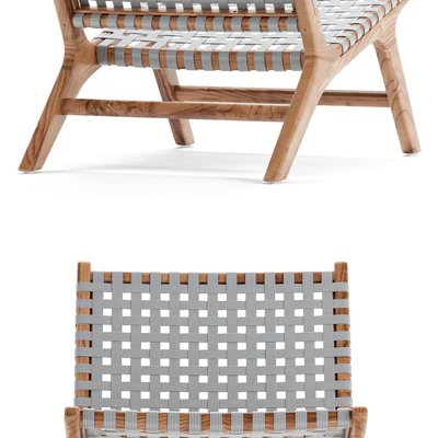 Strap Girona Outdoor Accent Chairs — Вид 3