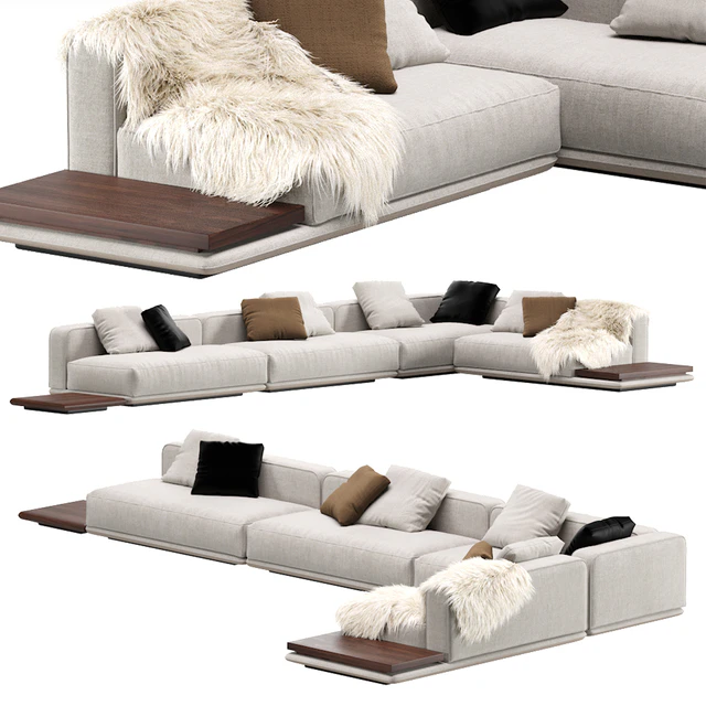 Minotti HORIZONTE Modular Sofa 17 — Descargar