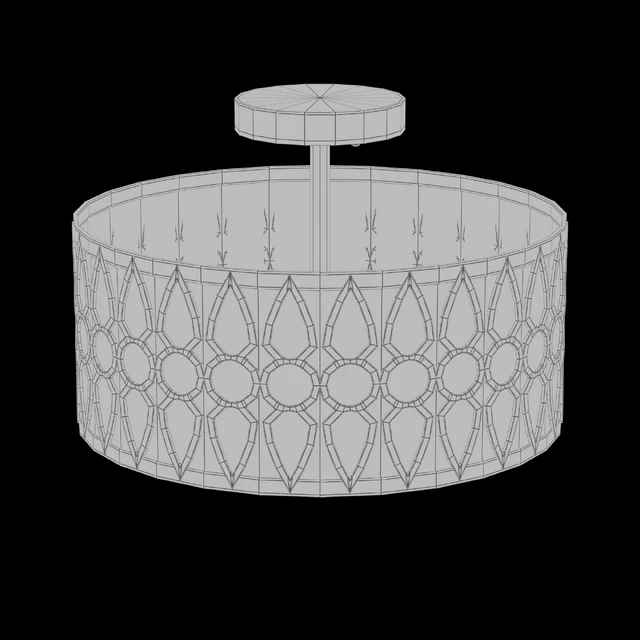 Aaru Fabric Semi Flush Mount MK3 — Descargar