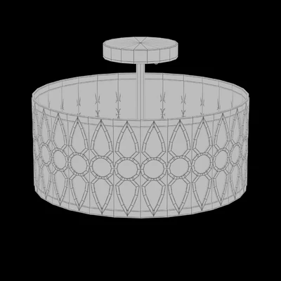 Aaru Fabric Semi Flush Mount MK3 — Ver 5