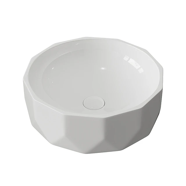 Washbasin BelBagno BB1409 white — Descargar