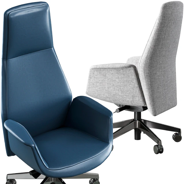 Office chair Poltrona Frau Downtown — Скачать