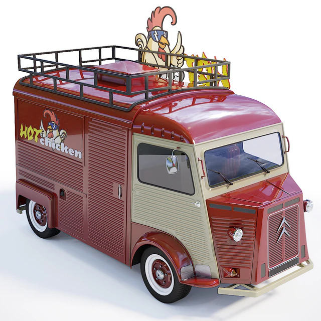 Фудтрак Citroën Type H — Скачать