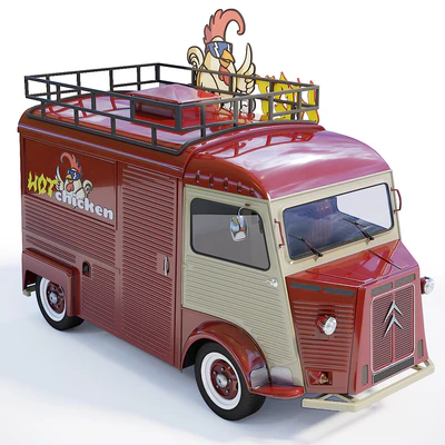 Фудтрак Citroën Type H — Вид 4