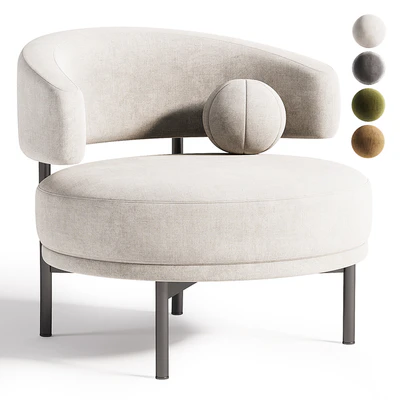 Bonaldo Neuilly Lounge Armchair — Вид 1