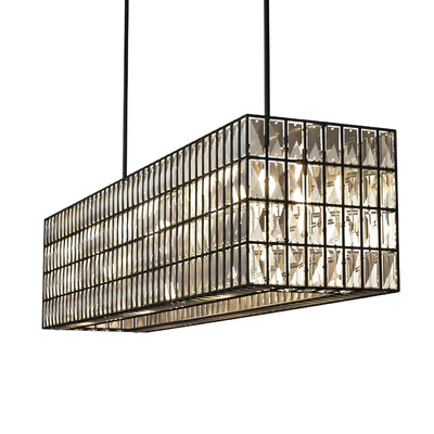 Adeline Crystal Rectangular Chandelier — Вид 6